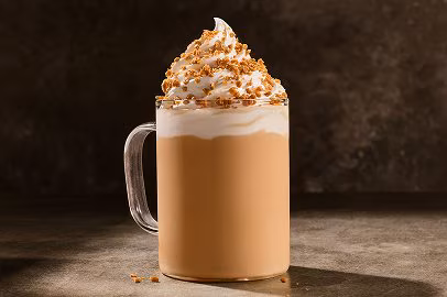 Beverages Menu 35 Crème Brûlée Latte