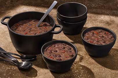 Soups & Macs Menu 22 Black Bean Soup - Group