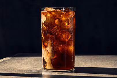 Beverages Menu 10 Iced Cafe Blend Dark Roast Coffee