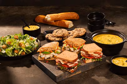 Family Feast with Cookies