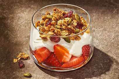 Greek Yogurt with Berries Parfait