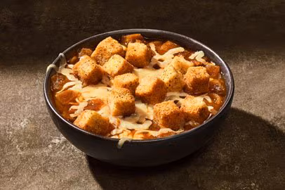 Soups & Macs Menu 10 Bistro French Onion Soup