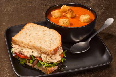Value Duets 5 Tuna Salad Sandwich & Creamy Tomato Soup